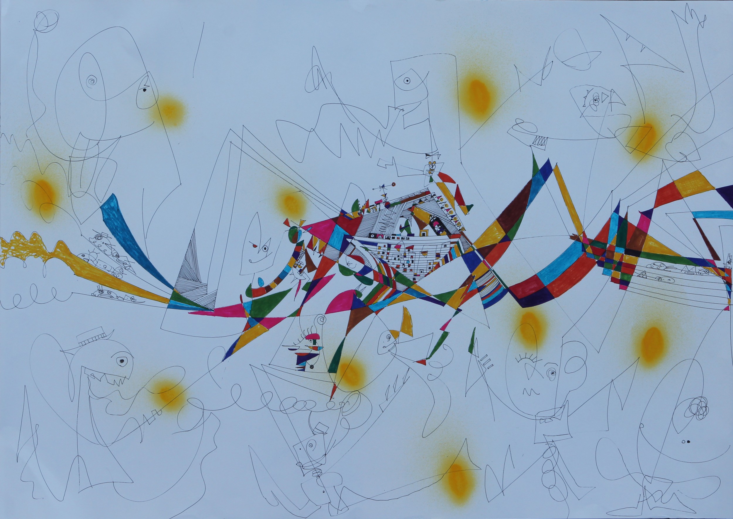 The grafical Notation Olympic Synphony No.6